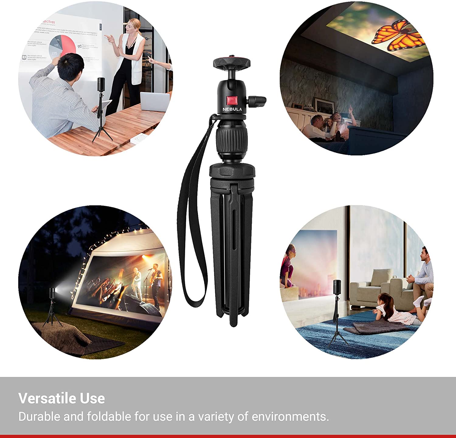Adjustable Tripod for Capsule-Black