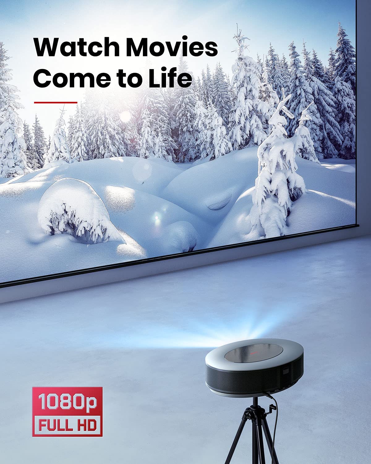 NEBULA Cosmos Full HD 1080p Home Entertainment Projector (Refurbished)-Default Title