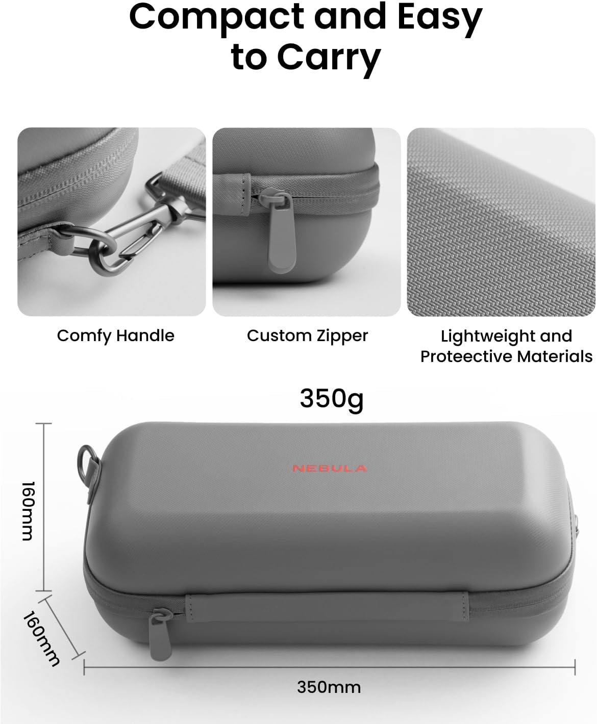 NEBULA Capsule Air Official All-in-One Travel Case-Default Title