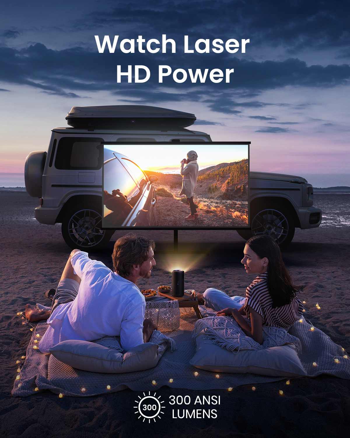 Capsule 3 Laser | Laser-Powered Mini Projector-Default Title